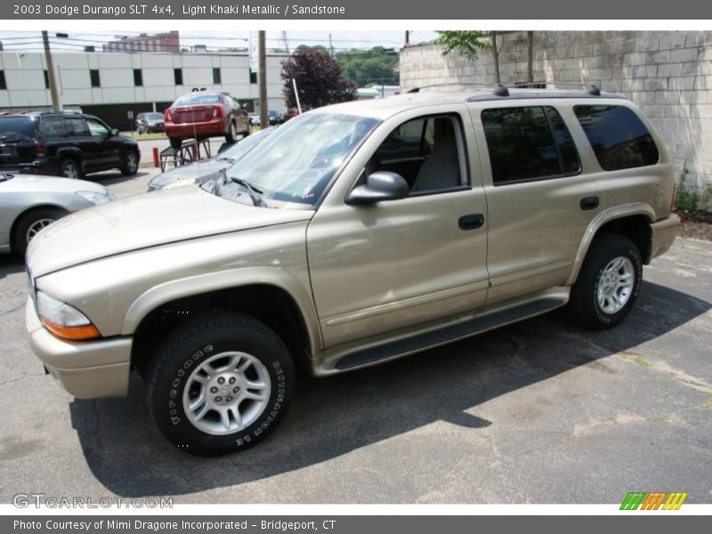 Light Khaki Metallic / Sandstone 2003 Dodge Durango SLT 4x4