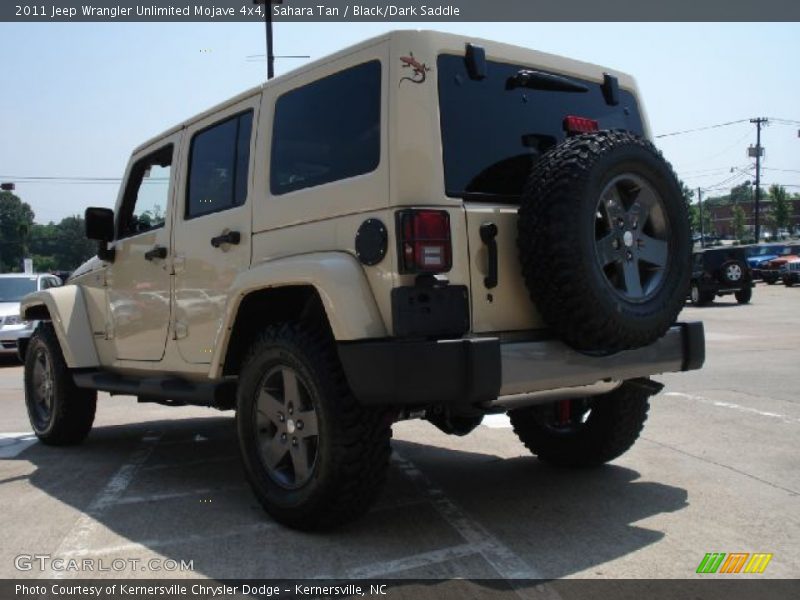 Sahara Tan / Black/Dark Saddle 2011 Jeep Wrangler Unlimited Mojave 4x4
