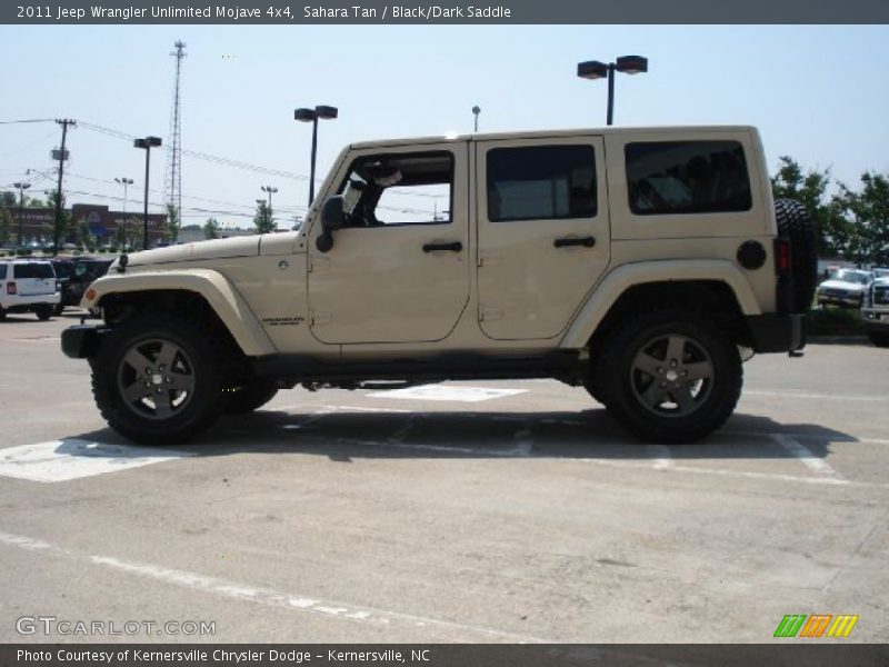 Sahara Tan / Black/Dark Saddle 2011 Jeep Wrangler Unlimited Mojave 4x4