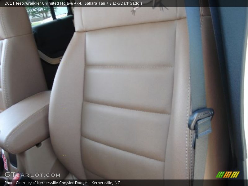 Sahara Tan / Black/Dark Saddle 2011 Jeep Wrangler Unlimited Mojave 4x4