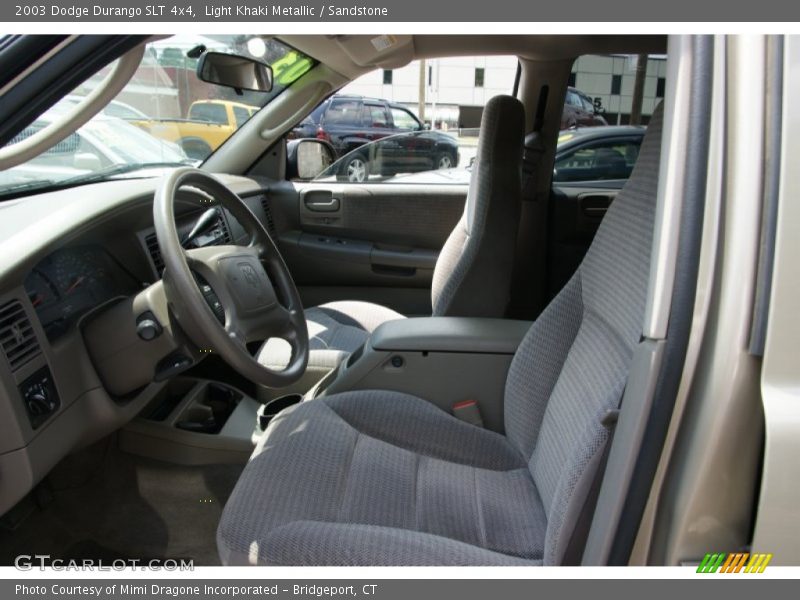 Light Khaki Metallic / Sandstone 2003 Dodge Durango SLT 4x4