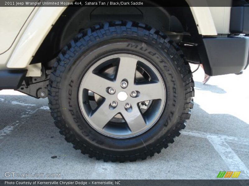 Sahara Tan / Black/Dark Saddle 2011 Jeep Wrangler Unlimited Mojave 4x4