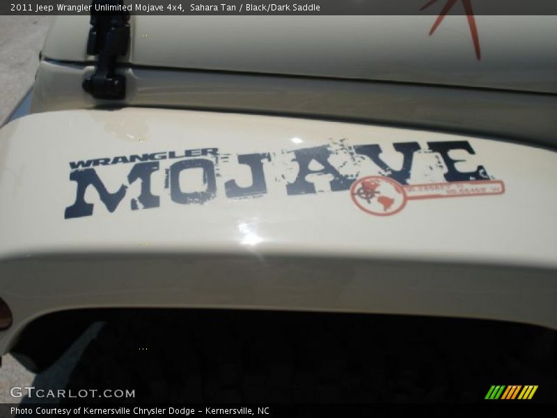 Sahara Tan / Black/Dark Saddle 2011 Jeep Wrangler Unlimited Mojave 4x4