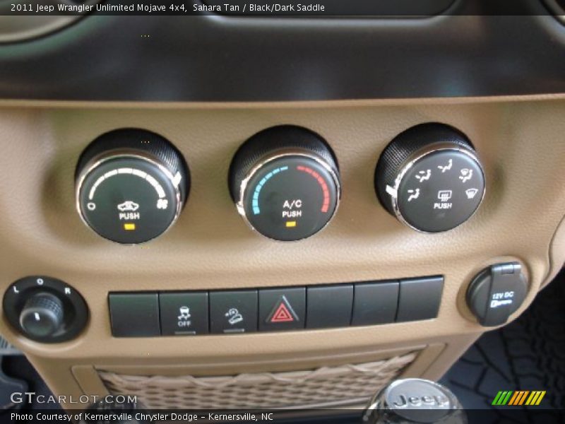 Sahara Tan / Black/Dark Saddle 2011 Jeep Wrangler Unlimited Mojave 4x4