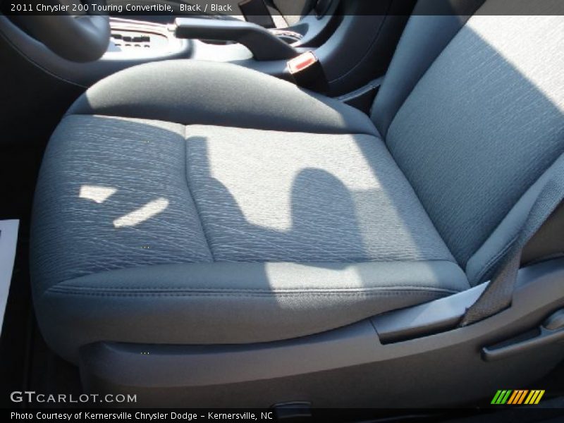 Black / Black 2011 Chrysler 200 Touring Convertible