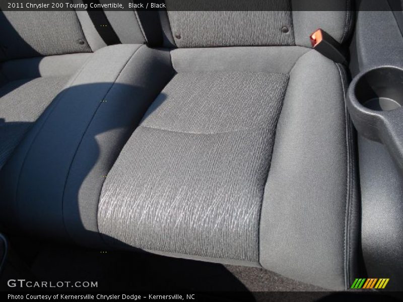 Black / Black 2011 Chrysler 200 Touring Convertible