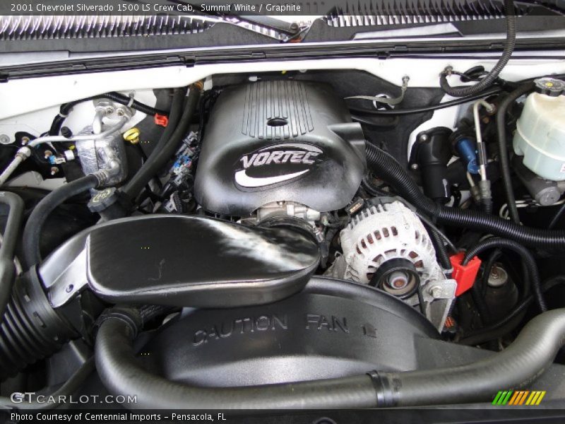  2001 Silverado 1500 LS Crew Cab Engine - 6.0 Liter OHV 16-Valve Vortec V8