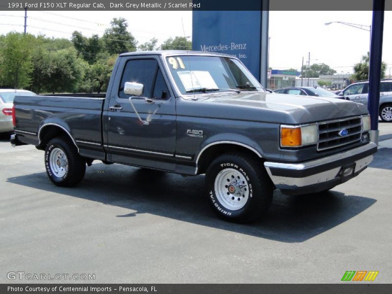 1991 F150 XLT Regular Cab Dark Grey Metallic