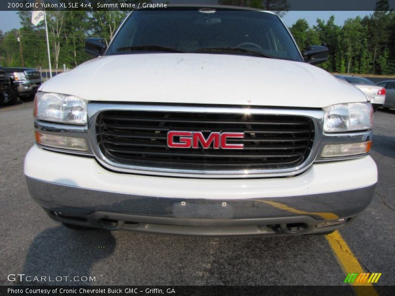 Summit White / Graphite 2000 GMC Yukon XL SLE 4x4