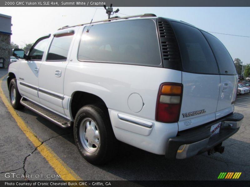 Summit White / Graphite 2000 GMC Yukon XL SLE 4x4