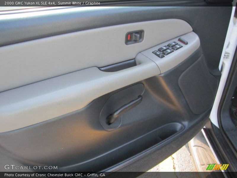 Summit White / Graphite 2000 GMC Yukon XL SLE 4x4