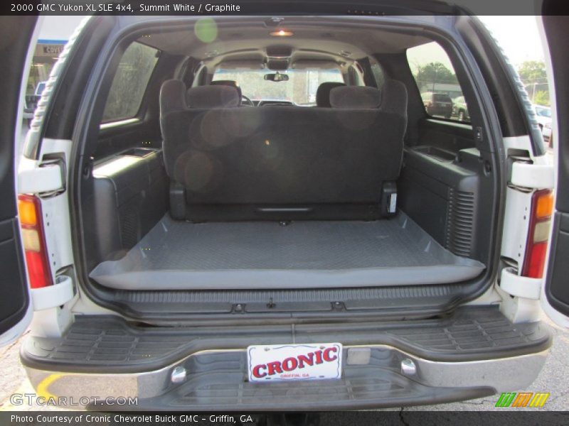 Summit White / Graphite 2000 GMC Yukon XL SLE 4x4