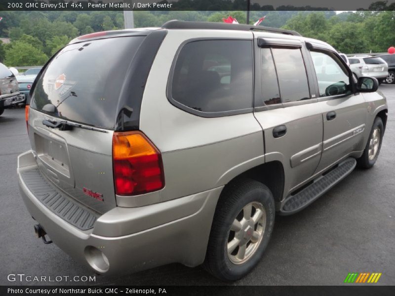 Pewter Metallic / Dark Pewter 2002 GMC Envoy SLT 4x4