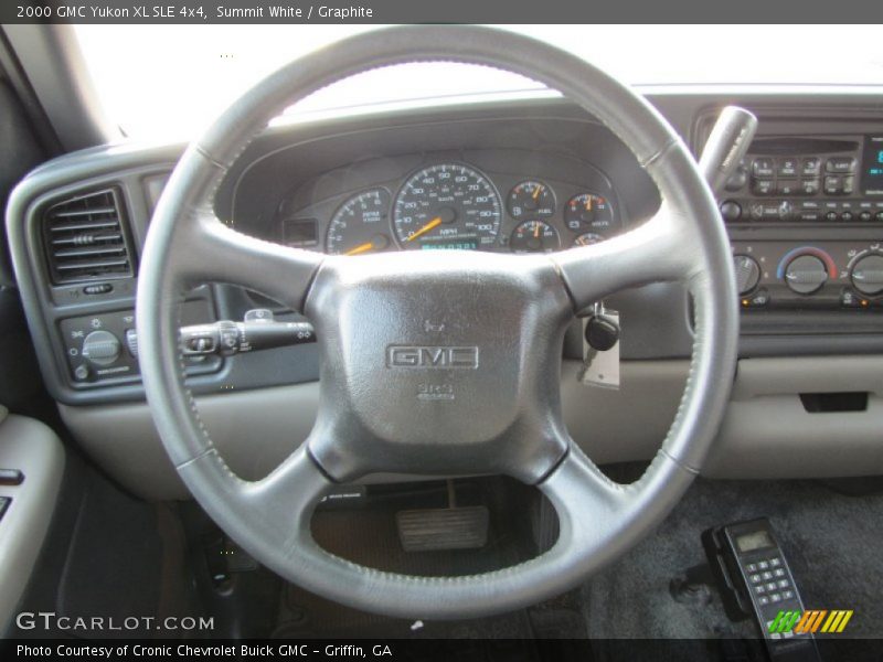 Summit White / Graphite 2000 GMC Yukon XL SLE 4x4