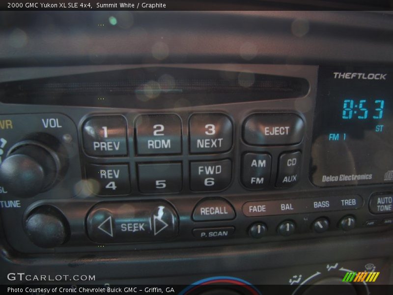 Summit White / Graphite 2000 GMC Yukon XL SLE 4x4