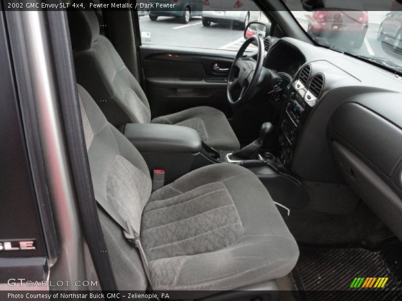 Pewter Metallic / Dark Pewter 2002 GMC Envoy SLT 4x4