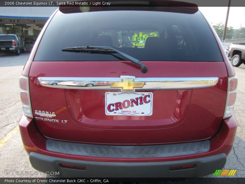 Salsa Red Metallic / Light Gray 2006 Chevrolet Equinox LT