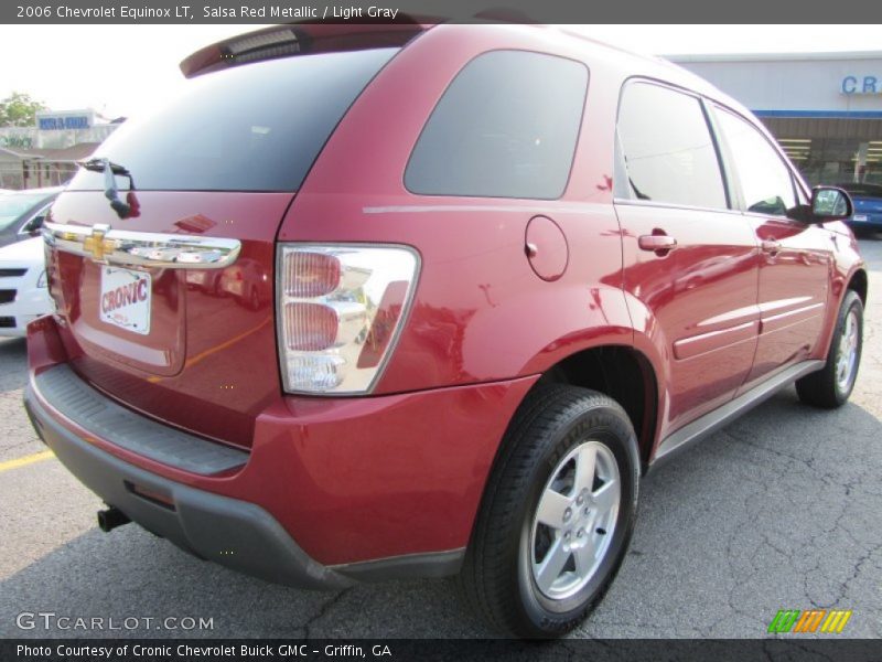 Salsa Red Metallic / Light Gray 2006 Chevrolet Equinox LT