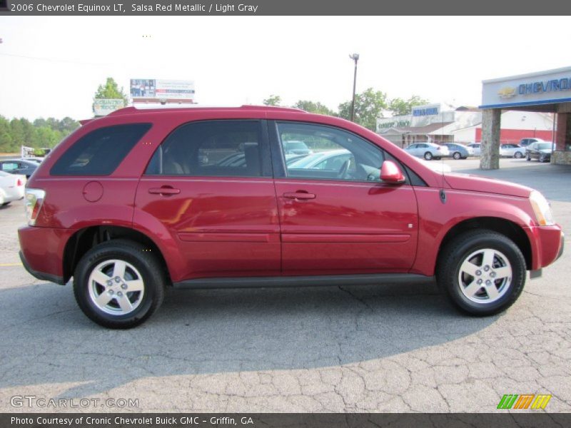 Salsa Red Metallic / Light Gray 2006 Chevrolet Equinox LT