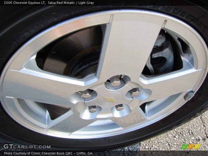 Salsa Red Metallic / Light Gray 2006 Chevrolet Equinox LT