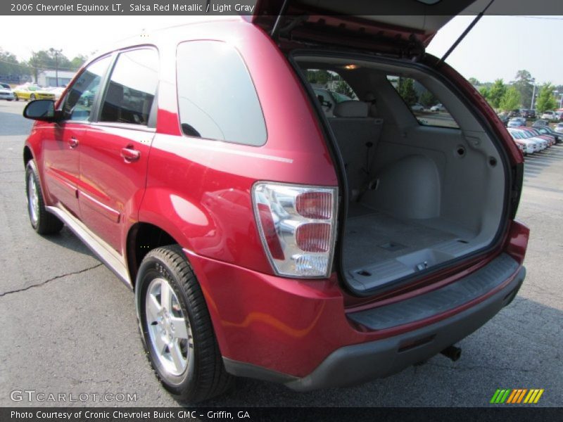 Salsa Red Metallic / Light Gray 2006 Chevrolet Equinox LT