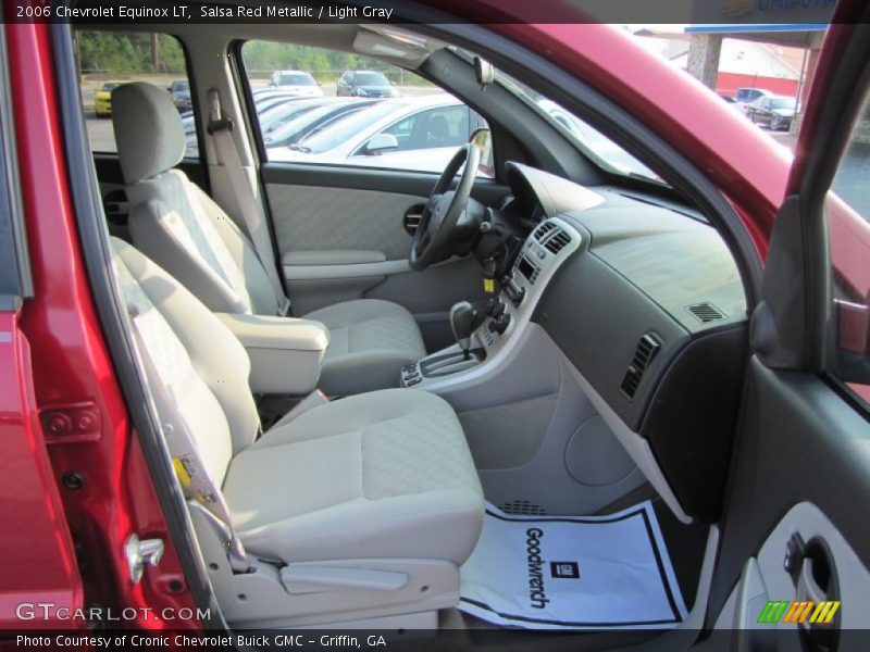 Salsa Red Metallic / Light Gray 2006 Chevrolet Equinox LT