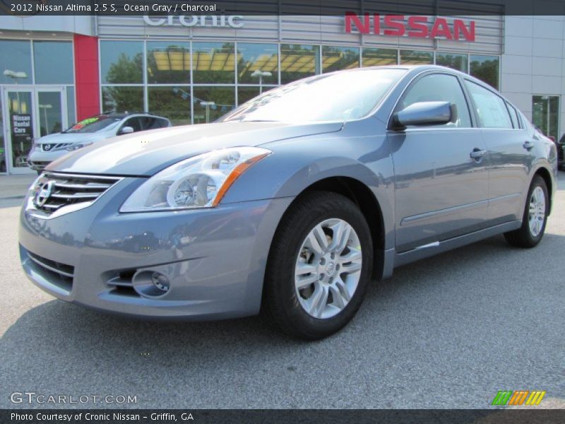 Ocean Gray / Charcoal 2012 Nissan Altima 2.5 S