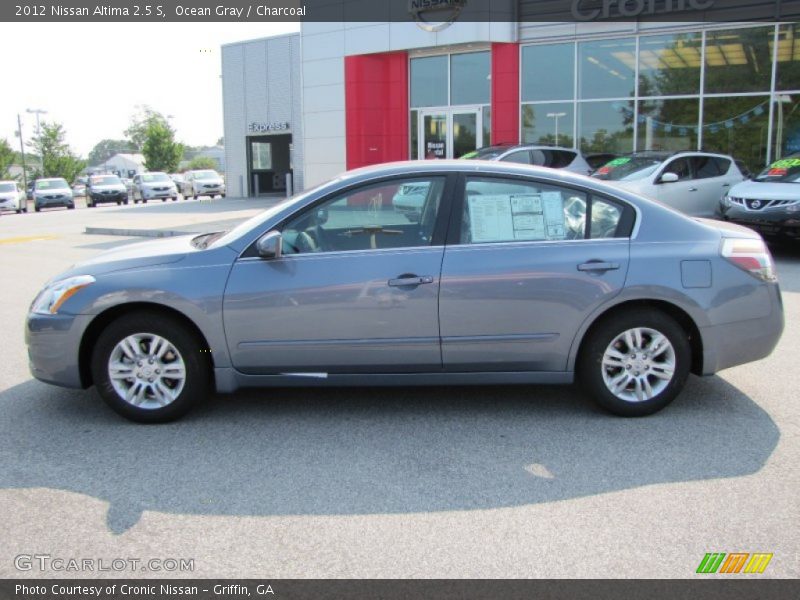 Ocean Gray / Charcoal 2012 Nissan Altima 2.5 S
