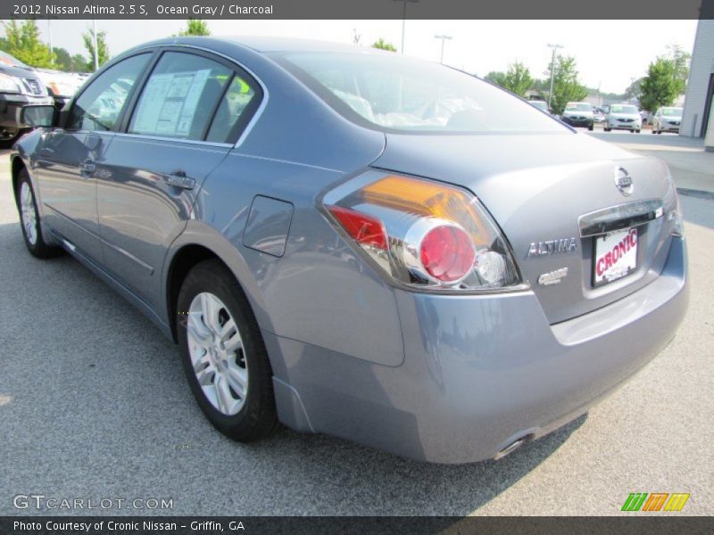 Ocean Gray / Charcoal 2012 Nissan Altima 2.5 S
