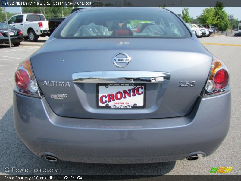 Ocean Gray / Charcoal 2012 Nissan Altima 2.5 S