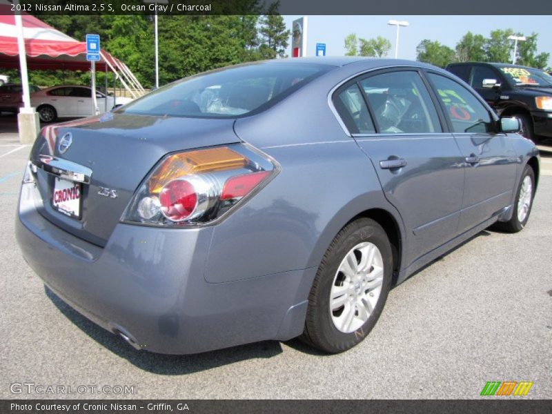 Ocean Gray / Charcoal 2012 Nissan Altima 2.5 S