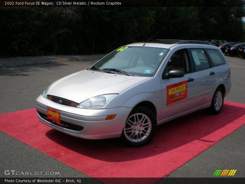 CD Silver Metallic / Medium Graphite 2002 Ford Focus SE Wagon