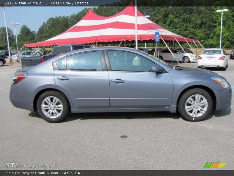 Ocean Gray / Charcoal 2012 Nissan Altima 2.5 S