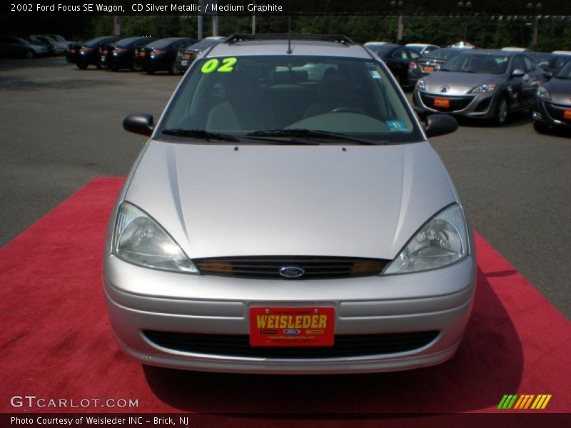 CD Silver Metallic / Medium Graphite 2002 Ford Focus SE Wagon