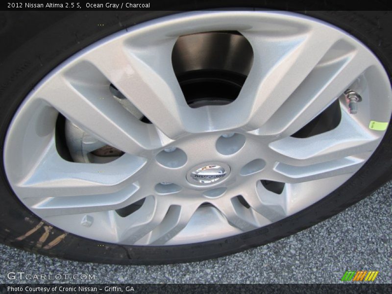 Ocean Gray / Charcoal 2012 Nissan Altima 2.5 S