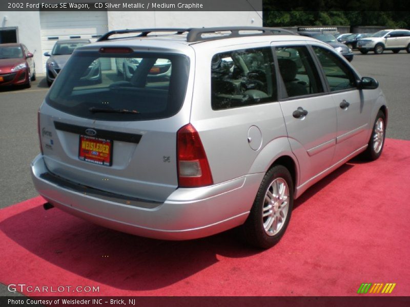 CD Silver Metallic / Medium Graphite 2002 Ford Focus SE Wagon