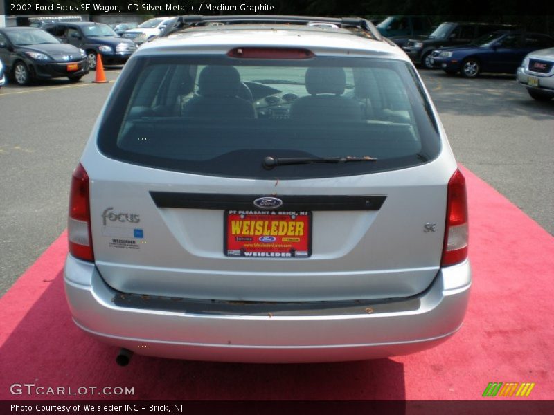 CD Silver Metallic / Medium Graphite 2002 Ford Focus SE Wagon