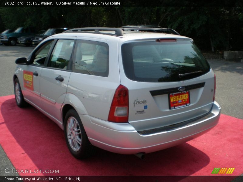 CD Silver Metallic / Medium Graphite 2002 Ford Focus SE Wagon