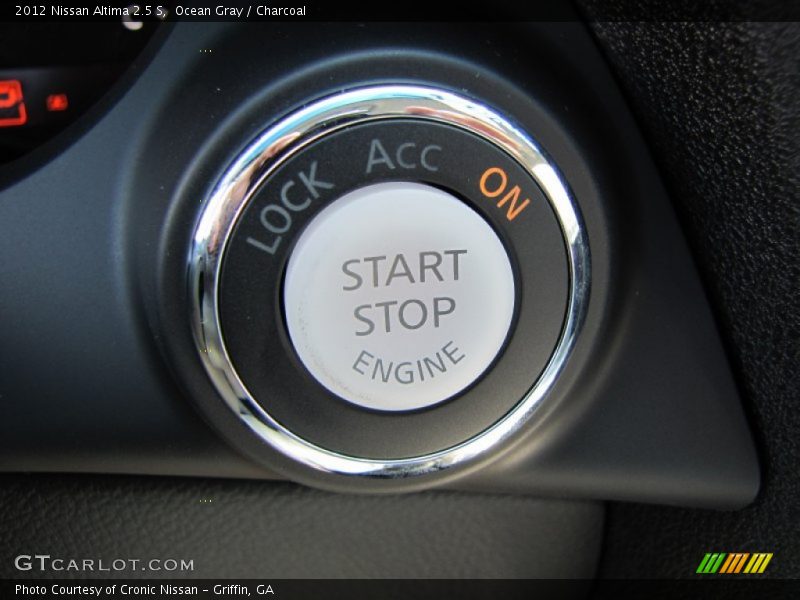 Ocean Gray / Charcoal 2012 Nissan Altima 2.5 S