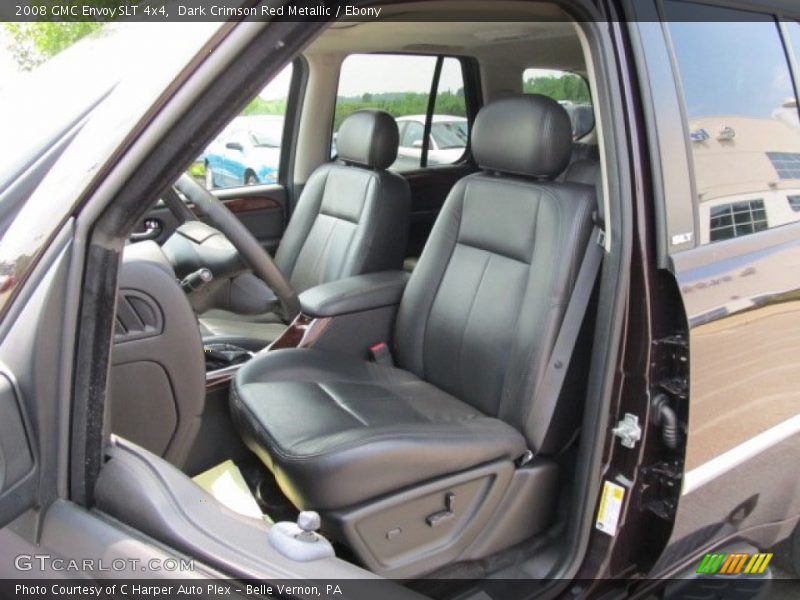 Dark Crimson Red Metallic / Ebony 2008 GMC Envoy SLT 4x4