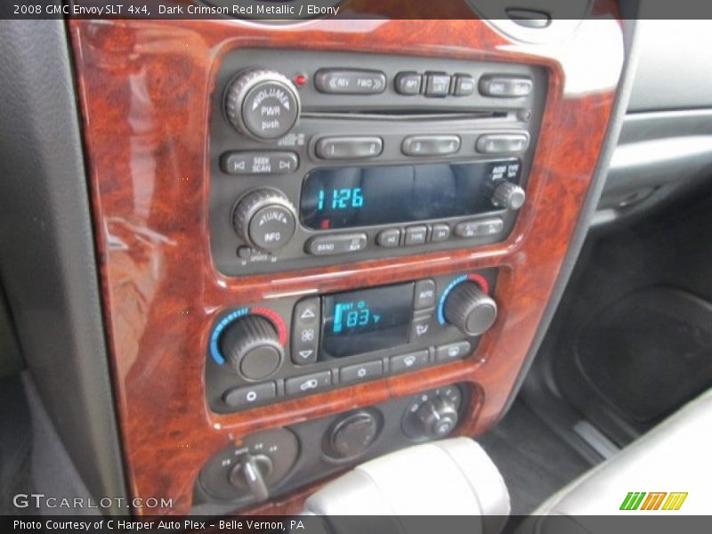 Dark Crimson Red Metallic / Ebony 2008 GMC Envoy SLT 4x4