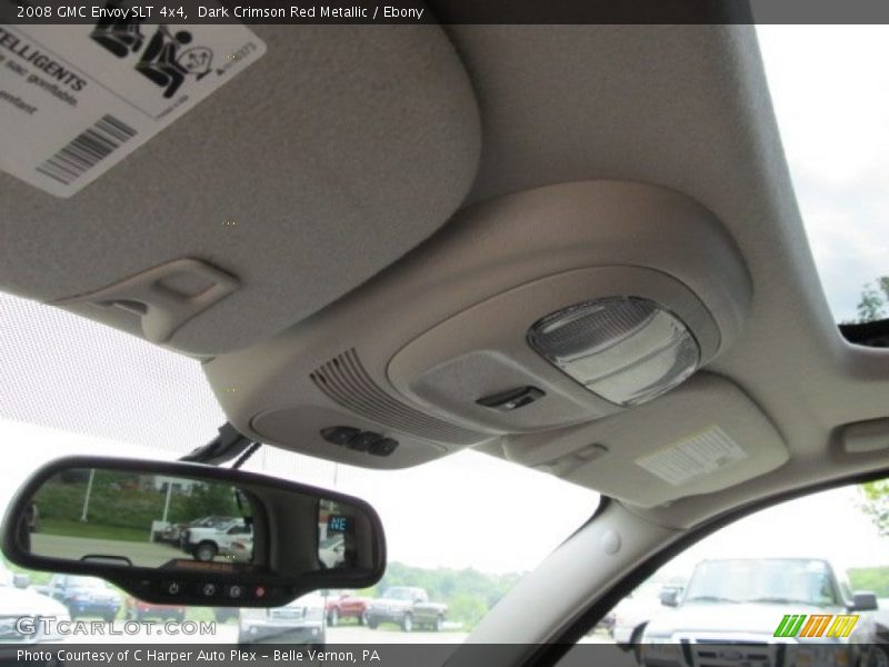 Dark Crimson Red Metallic / Ebony 2008 GMC Envoy SLT 4x4