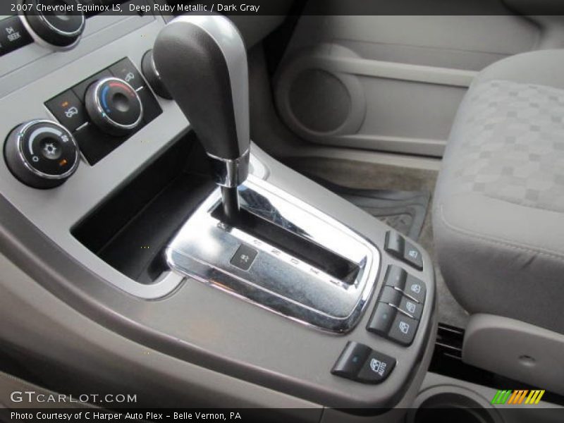 Deep Ruby Metallic / Dark Gray 2007 Chevrolet Equinox LS