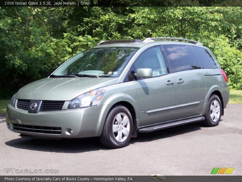 Jade Metallic / Gray 2006 Nissan Quest 3.5 SE