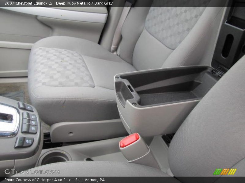 Deep Ruby Metallic / Dark Gray 2007 Chevrolet Equinox LS