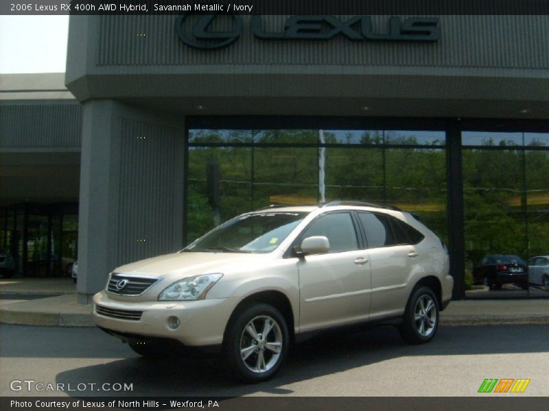 Savannah Metallic / Ivory 2006 Lexus RX 400h AWD Hybrid