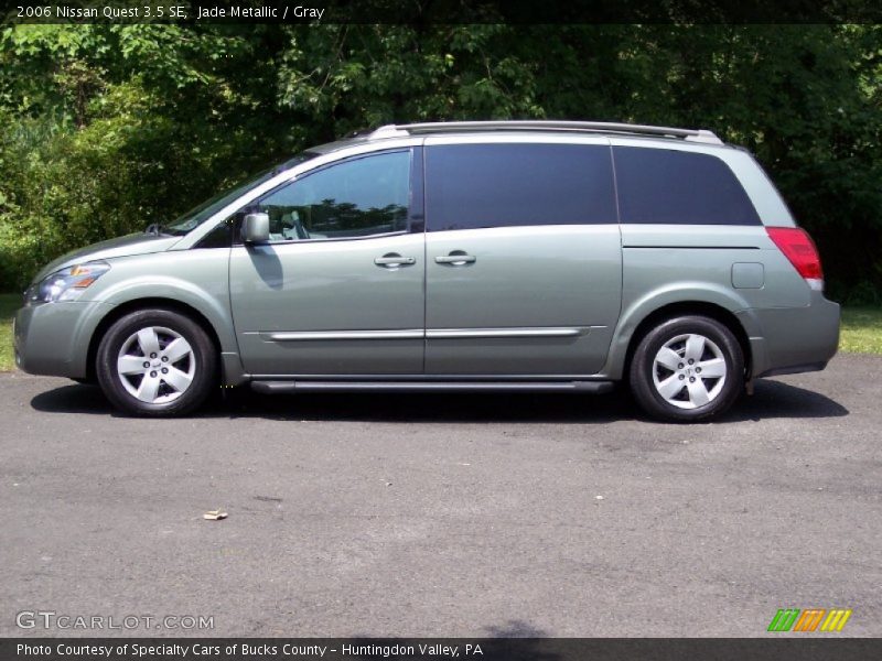 Jade Metallic / Gray 2006 Nissan Quest 3.5 SE