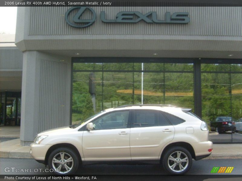 Savannah Metallic / Ivory 2006 Lexus RX 400h AWD Hybrid