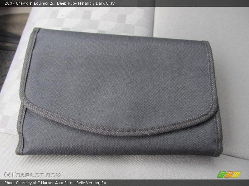 Deep Ruby Metallic / Dark Gray 2007 Chevrolet Equinox LS