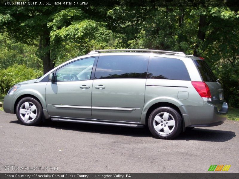 Jade Metallic / Gray 2006 Nissan Quest 3.5 SE